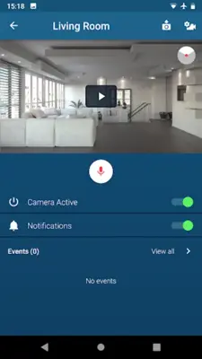 Bosch Smart Camera android App screenshot 1